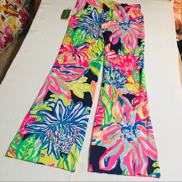 Lilly Pulitzer New Colorful Pants Size Small - Picture 4 of 7